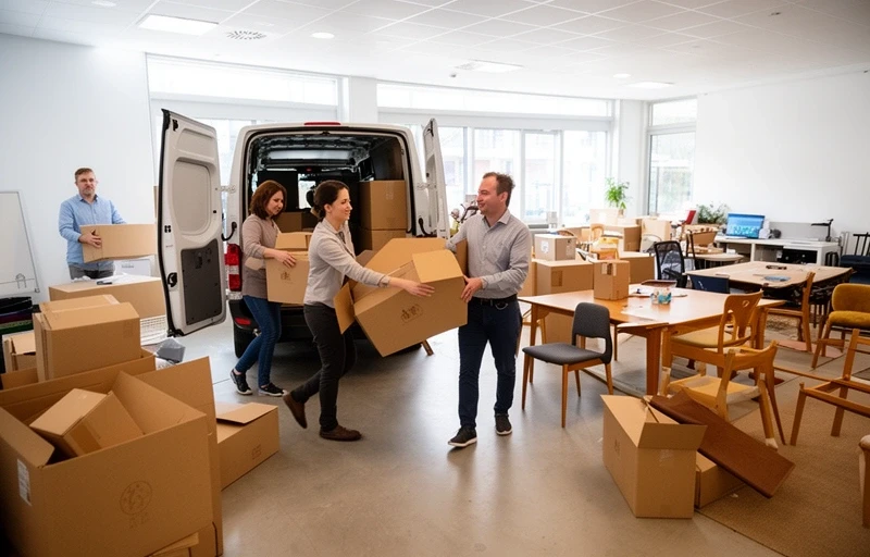 Trasloco ufficio in corso