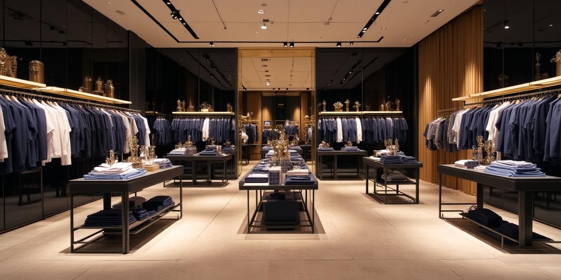 Allestimento retail moderno a Roma