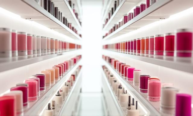 Riorganizzazione scaffali cosmetica